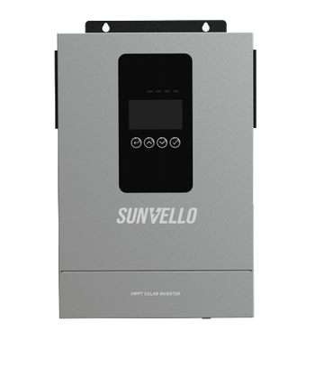 6.5KW 48Vdc Hybrid Inverter 110/240Vac Split Phase Supports 6 Units in Parallel
